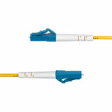 StarTech.com 30m (98.4ft) LC to LC (UPC) OS2 Single Mode Simplex Fiber Optic Cable, 9/125, 40G/100G, Low Insertion Loss, LSZH Jumper Cord
