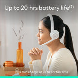 Logitech Zone 300 Headset, White
