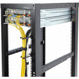 StarTech.com 5-Pack 1U Vertical Cable Management D-Ring Hooks, Server Rack Cable Management, Cable Manager, Network Rack Wire Organizers