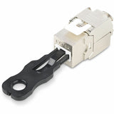 StarTech.com RJ45 Port Locks - 10 Pack w/Security Key, Locking RJ45 Port Blocker/Dust Cover, Reusable Ethernet/LAN Port Protector