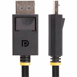 StarTech.com 3ft DisplayPort 2.1 Cable, VESA Certified DP80 DisplayPort Cable w/UHBR20/HDR/DSC 1.2a/HDCP 2.2, 16K/8K 60Hz, DP 2.1 Cord