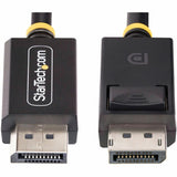 StarTech.com 3ft DisplayPort 2.1 Cable, VESA Certified DP80 DisplayPort Cable w/UHBR20/HDR/DSC 1.2a/HDCP 2.2, 16K/8K 60Hz, DP 2.1 Cord