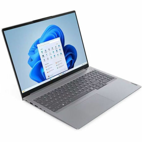 Lenovo ThinkBook 16 G7 ARP 21MW0002US 16" Touchscreen Notebook - WUXGA - AMD Ryzen 5 7535HS - 16 GB - 512 GB SSD - English (US) Keyboard - Arctic Gray
