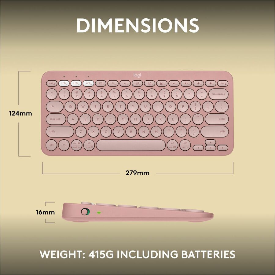 Logitech Pebble Keys 2 K380s Keyboard