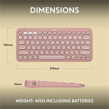 Logitech Pebble Keys 2 K380s Keyboard