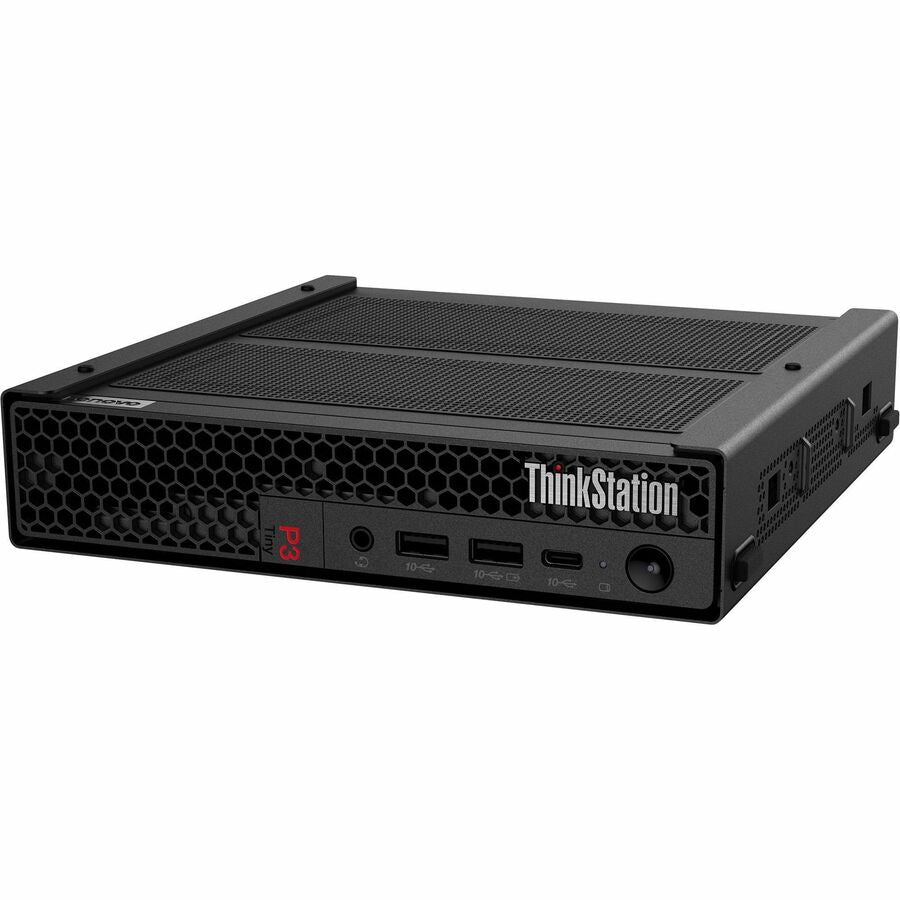Lenovo ThinkStation P3 30H0006YUS Workstation - 1 x Intel Core i7 14th Gen i7-14700 - vPro Technology - 32 GB - 1 TB SSD - Tiny - Black