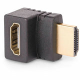 Adaptateur HDMI 2.0 coudé vers le bas StarTech.com, mâle vers femelle, protection de port HDMI coudée verticalement à 90 degrés, 4K 60 Hz, extension de connecteur HDMI haute vitesse
