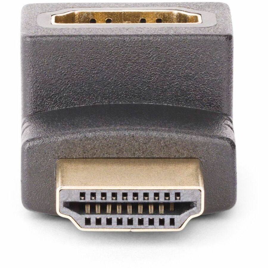 Adaptateur HDMI 2.0 coudé vers le bas StarTech.com, mâle vers femelle, protection de port HDMI coudée verticalement à 90 degrés, 4K 60 Hz, extension de connecteur HDMI haute vitesse