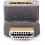 Adaptateur HDMI 2.0 coudé vers le bas StarTech.com, mâle vers femelle, protection de port HDMI coudée verticalement à 90 degrés, 4K 60 Hz, extension de connecteur HDMI haute vitesse