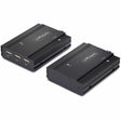 StarTech.com DisplayPort KVM Extender over Fiber Optic, 4K 60Hz, Console Extender Kit, Up to 984ft/300m (Multi-mode), 2x 10G SFP+ Modules