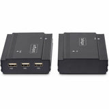 StarTech.com DisplayPort KVM Extender over Fiber Optic, 4K 60Hz, Console Extender Kit, Up to 984ft/300m (Multi-mode), 2x 10G SFP+ Modules
