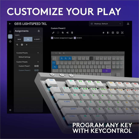 Logitech G515 Lightspeed TKL Gaming Keyboard