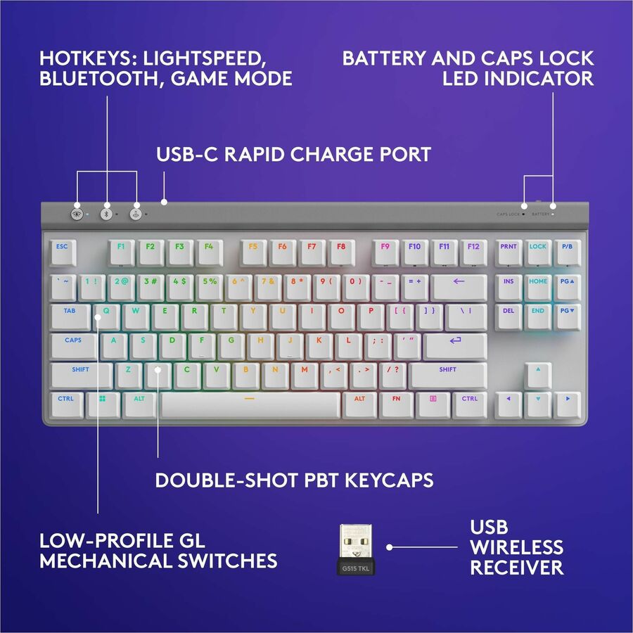 Logitech G515 Lightspeed TKL Gaming Keyboard