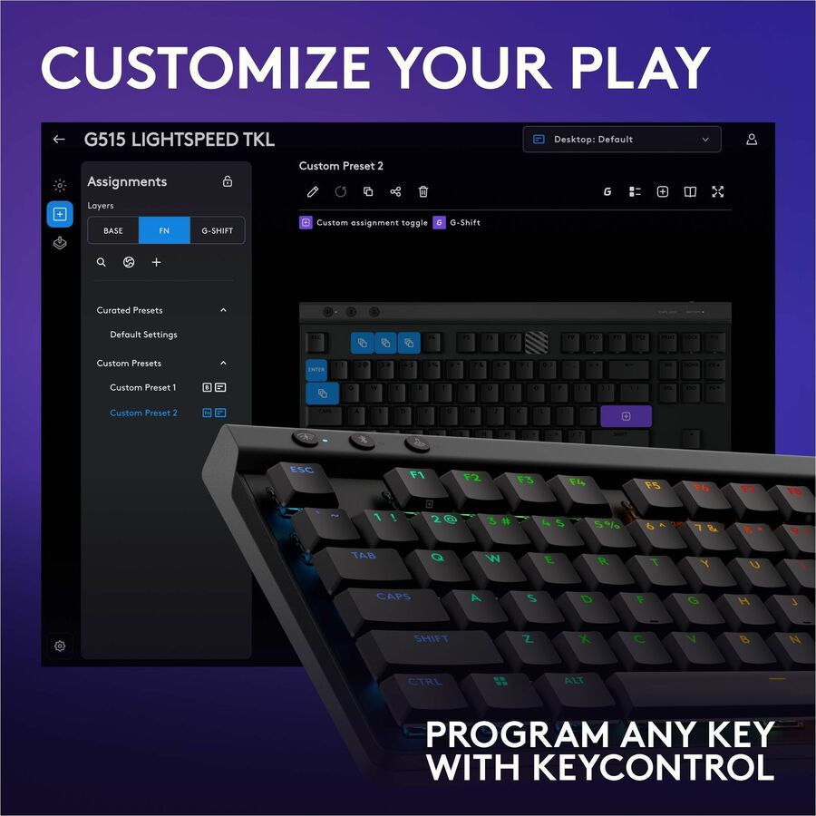 Logitech G515 Lightspeed TKL Gaming Keyboard