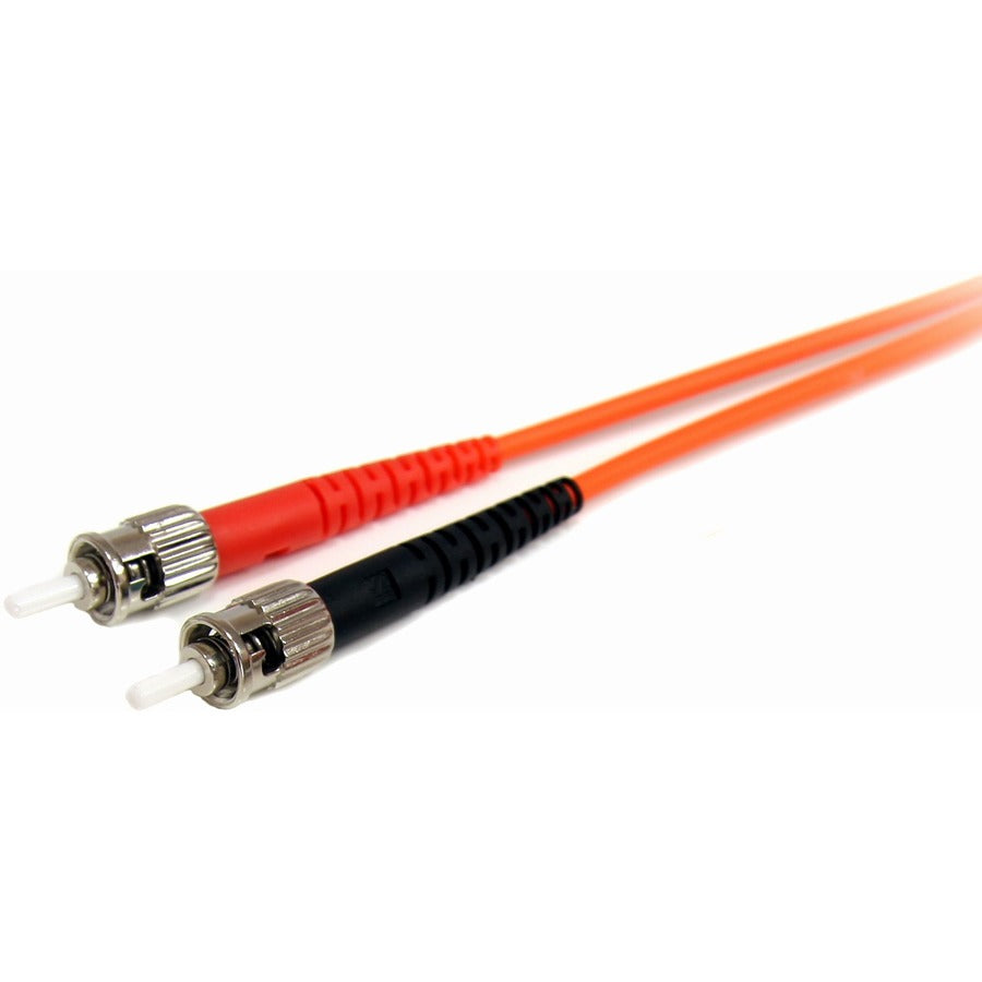 StarTech.com 3m Fiber Optic Cable - Multimode Duplex 62.5/125 LSZH Fiber Jumper Cord - LC/ST