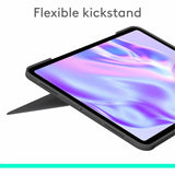 Étui Logitech Combo Touch avec clavier et coque pour tablette Apple iPad Pro 13 pouces (7e génération) - Graphite
