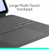 Étui Logitech Combo Touch avec clavier et coque pour tablette Apple iPad Pro 13 pouces (7e génération) - Graphite