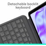 Étui Logitech Combo Touch avec clavier et coque pour tablette Apple iPad Pro 13 pouces (7e génération) - Graphite
