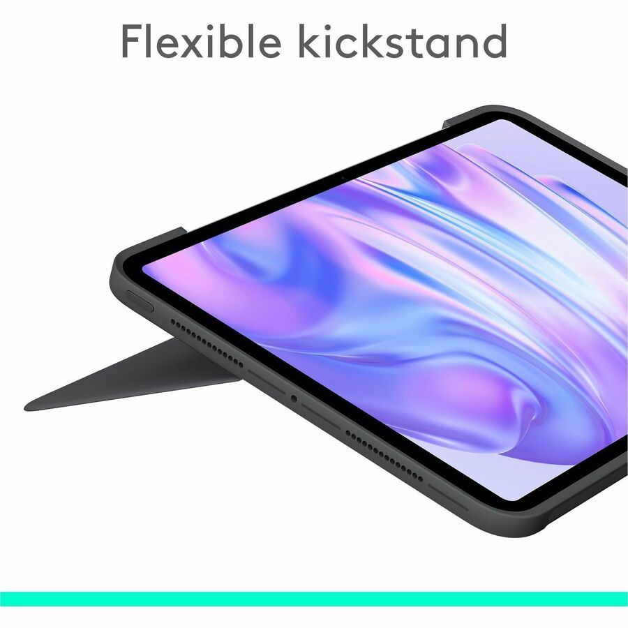Étui clavier/housse Logitech Combo Touch pour tablette Apple iPad Pro 11" (2024) - Graphite