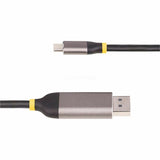StarTech.com 10ft (3m) USB-C to DisplayPort Adapter Cable, 8K 60Hz, 4K 144Hz, HDR10, USB Type-C to DP 1.4 Converter, USB4/TB3/4 Compatible