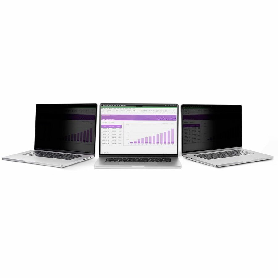 StarTech.com 17-inch 16:10 Flip-Up Privacy Screen with Touch, Anti-Glare Blue Light Filter, Laptop Monitor Screen Protector
