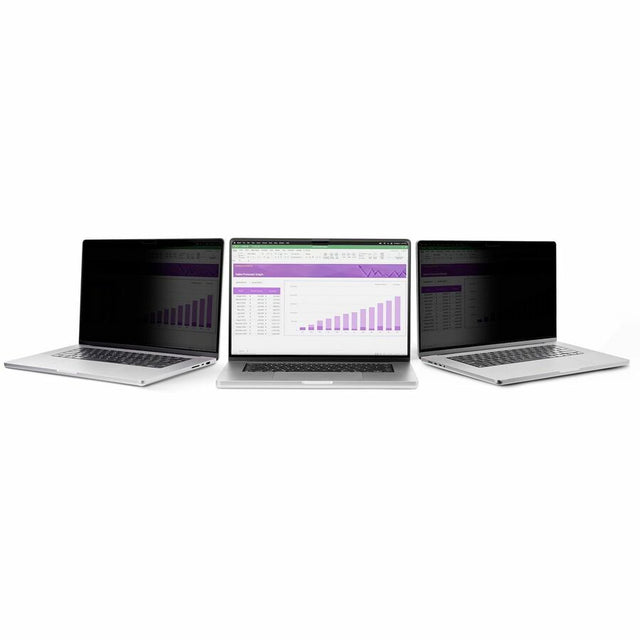 StarTech.com 17-inch 16:10 Flip-Up Privacy Screen with Touch, Anti-Glare Blue Light Filter, Laptop Monitor Screen Protector