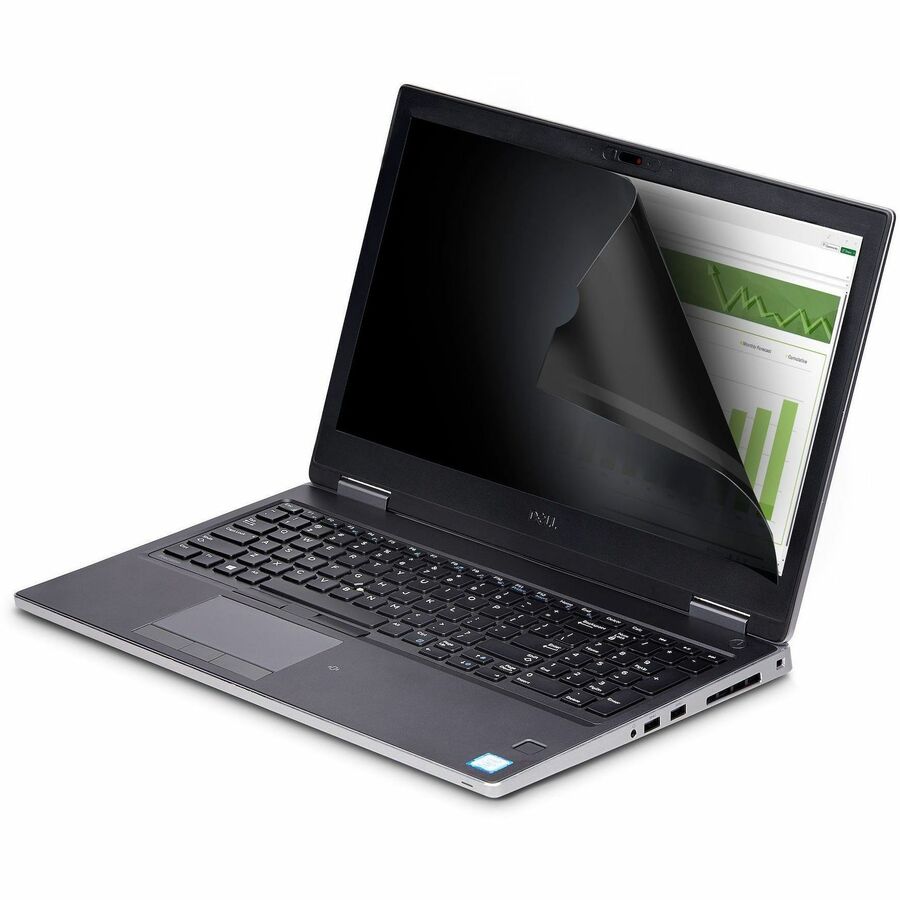 StarTech.com 12.5-inch 16:9 Flip-Up Privacy Screen with Touch, Anti-Glare Blue Light Filter, Laptop Monitor Screen Protector