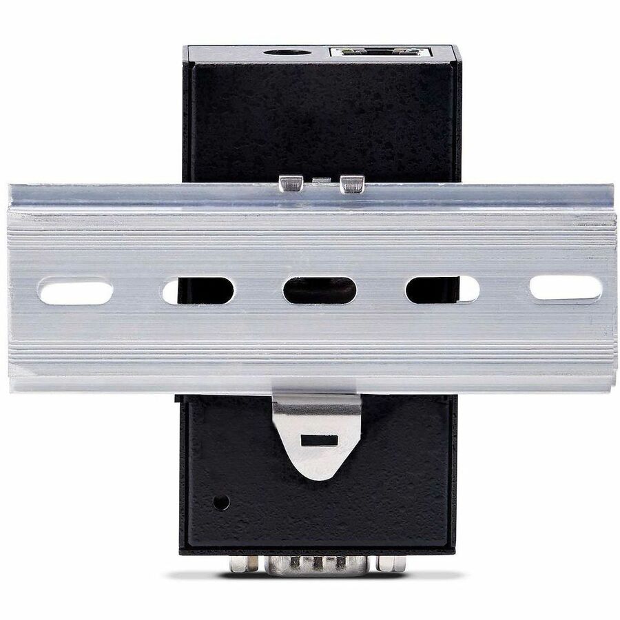 StarTech.com 1-Port Serial to Ethernet Adapter, IP Serial Device Server For Remote RS232 Devices, Wall/DIN Rail Mount, LAN To DB9 Converter