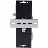 StarTech.com 2-Port Serial to Ethernet Adapter, IP Serial Device Server For Remote RS232 Devices, Wall/DIN Rail Mount, LAN To DB9 Converter