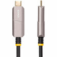 StarTech.com 30ft (9.15m) USB-C to HDMI 2.0 Active Optical Cable (AOC), 4K 60Hz, USB Type-C to HDMI Adapter Cable, CL3 Rated