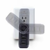 StarTech.com 100W USB-C Wall Charger, 2x USB-C, 2x USB-A, Fast Charging Portable GaN Power Adapter, PD 3.0, 6ft/1.8m USB-C to USB-C Cable