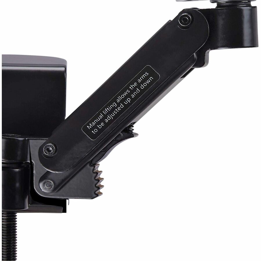 StarTech.com Adjustable Arm Rest for Office Desk, Ergonomic Arm/Elbow Support, 360-Degree Rotation, Clamp-On/No Drill Installation