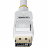 StarTech.com 10ft DisplayPort Cable - White