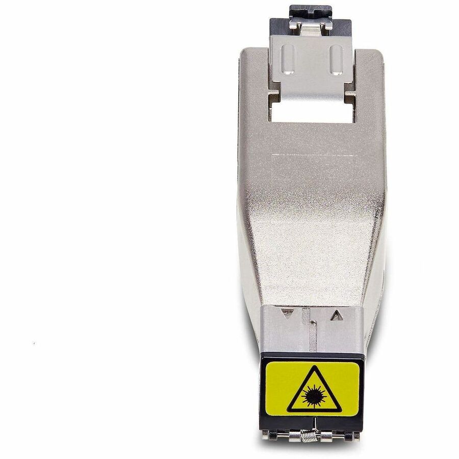 StarTech.com Gigabit Fiber to RJ45 Ethernet Media Converter Dongle, PoE Powered, SMF/MMF, Single/Multimode Optical Fiber, Metal Housing
