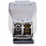 StarTech.com Gigabit Fiber to RJ45 Ethernet Media Converter Dongle, PoE Powered, SMF/MMF, Single/Multimode Optical Fiber, Metal Housing