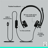 Logitech H570E Headset
