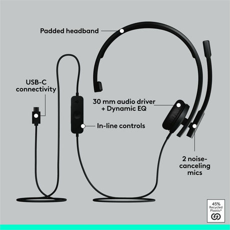 Logitech H570E Headset
