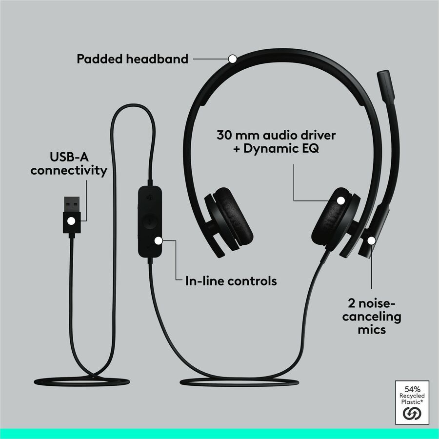 Logitech H570E Headset
