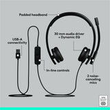 Logitech H570E Headset
