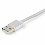 Câble de charge USB multi-ports StarTech.com de 1,8 m (6 pi), USB-A vers Lightning/USB-C/Micro-USB, certifié Apple MFi, gaine en nylon tressé ; câble de charge USB 3 en 1