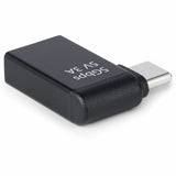 StarTech.com Right Angled USB-C to USB-A Adapter, USB 5Gbps, Compact USB-C Male to USB-A Female Adapter, Durable Metal Housing, M/F