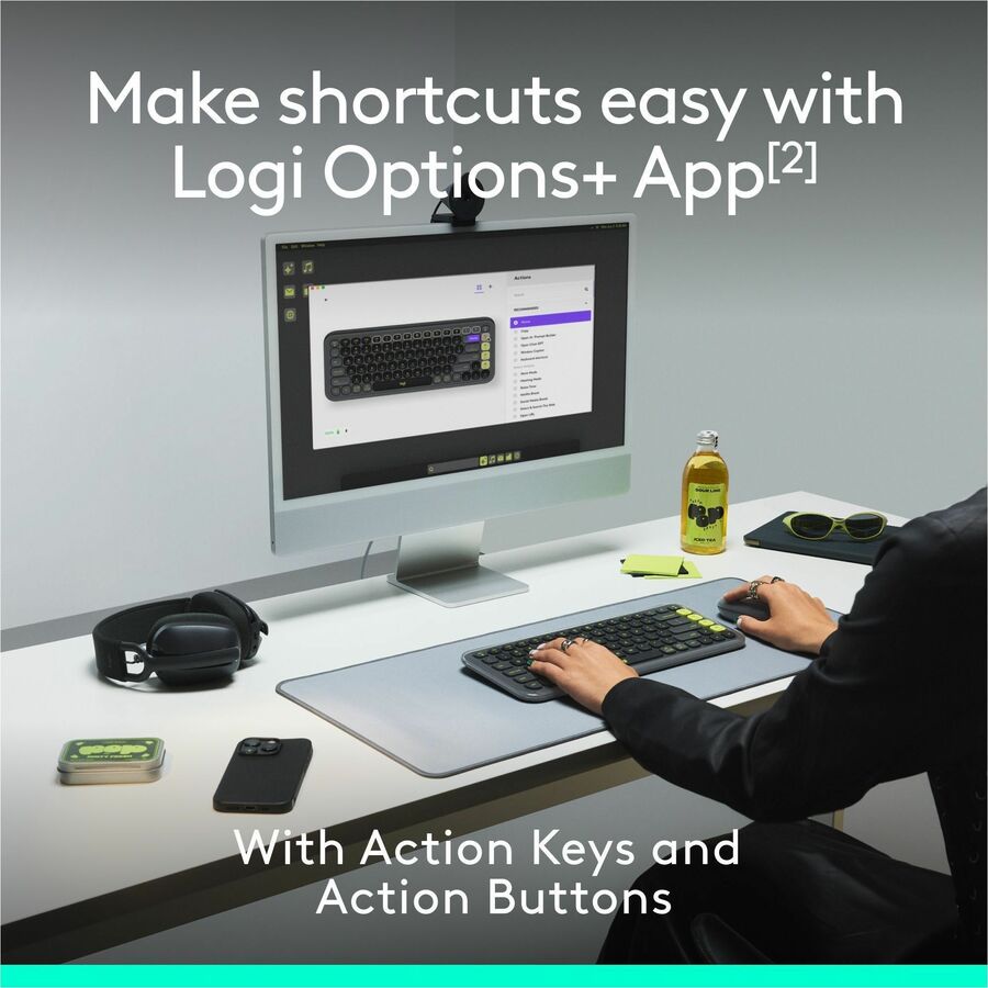 Logitech POP Icon Combo Keyboard & Mouse