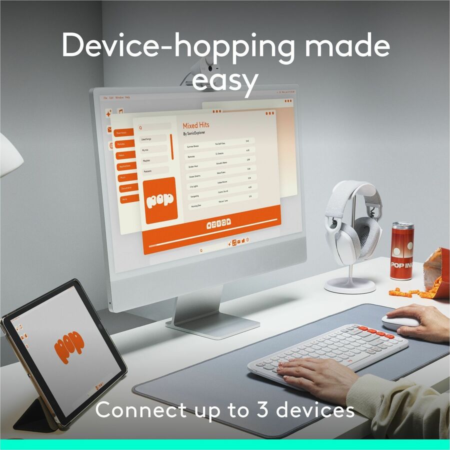 Logitech POP Icon Combo Keyboard & Mouse