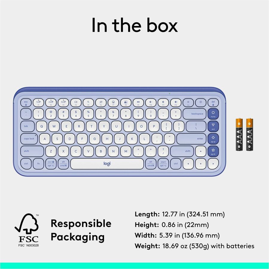 Logitech POP Icon Keys Keyboard