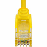 StarTech.com 25ft White Slim CAT6 Ethernet Cable, Slim Snagless RJ45, UTP, LSZH, 28AWG Bare Copper, Slim Network Patch Cord, Fluke Tested