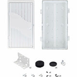 StarTech.com 28in Wall-Mount Media Enclosure, Cable Management Box for Network Distribution, Mounting Fixtures/Modules Included, White