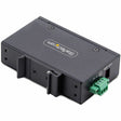 StarTech.com 5-Port Unmanaged Industrial Network Switch, 10/100/1000 Ethernet, DIN Rail/Wall-Mount, IP30 Rated, -40F-167F, 9~60V DC, TAA 