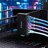StarTech.com 5-Port Unmanaged Industrial Network Switch, 10/100/1000 Ethernet, DIN Rail/Wall-Mount, IP30 Rated, -40F-167F, 9~60V DC, TAA 
