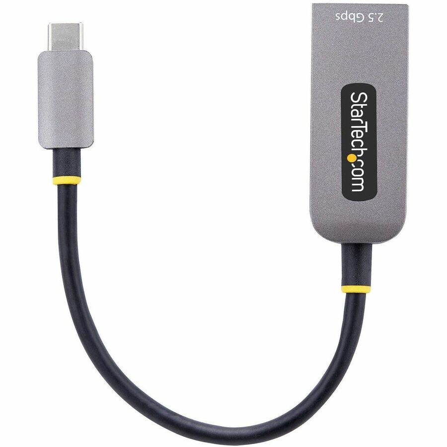 StarTech.com 2.5GbE USB-C to Ethernet Adapter, NBASE-T NIC, USB 3.0 Type-C 2.5/1G Multi Speed Network, USB 3.1 RJ45, Thunderbolt Compatible