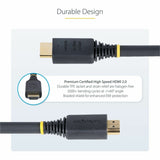 StarTech.com 20ft (6m) Premium Certified High Speed HDMI Cable, 4K 60Hz/1440p 144Hz, 18Gbps, UHD HDMI 2.0 Cord, TPE Jacket